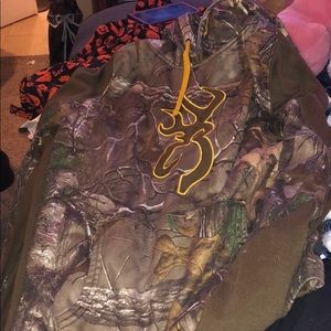 Camo browning sweatshirt